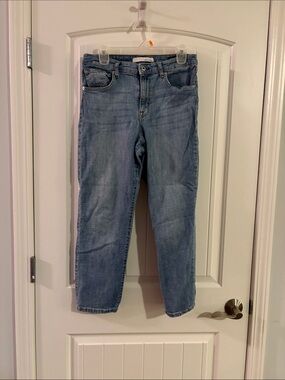 Ella Moss Light Wash Straight-Leg Jeans